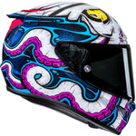 HJC RPHA 12 Kraken Motorcycle Helmet - Blue Purple White