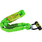 Mammoth Square Chain & D-Lock 10 mm x 1.5 m