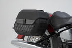 SW Motech Legend Gear Side Pannier Bag System - Harley Davidson FLDE 1750 2018-2020 - Black