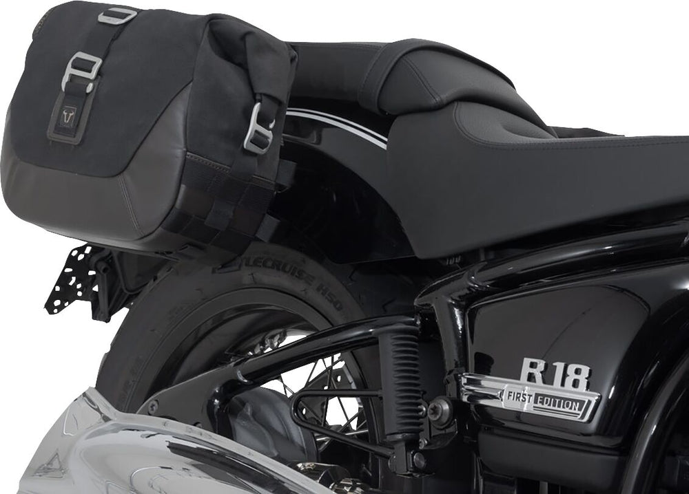 SW Motech Legend Side Pannier Bag System Lc - BMW R 18 2021-2024 - Black/Brown