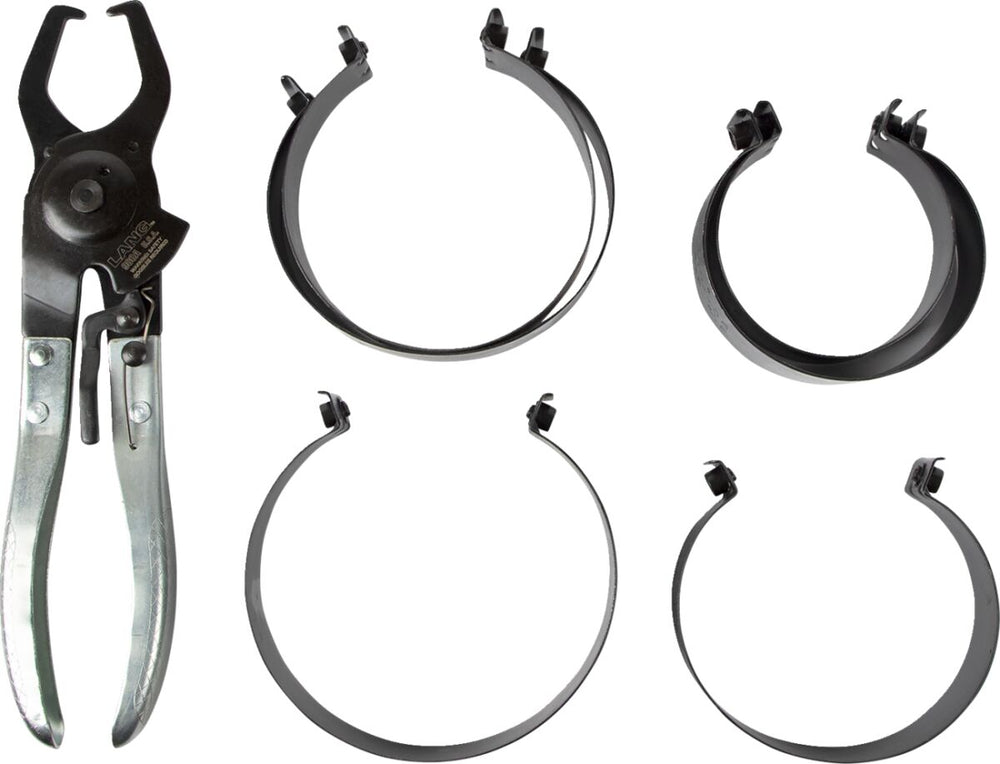 Jims Piston Ring Compressor Set - Black