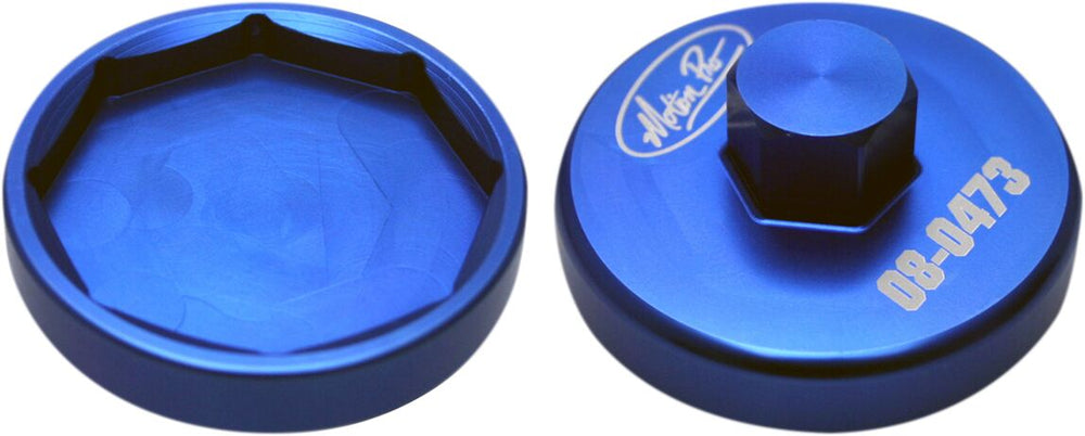 Motion Pro 43/45mm Fork Cap Socket - Blue