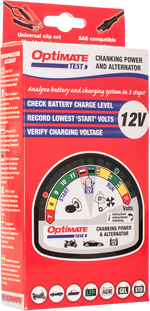 TecMate Optimate Test Cranking & Alternator