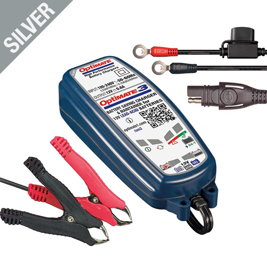 TecMate Optimate 3 Battery Charger