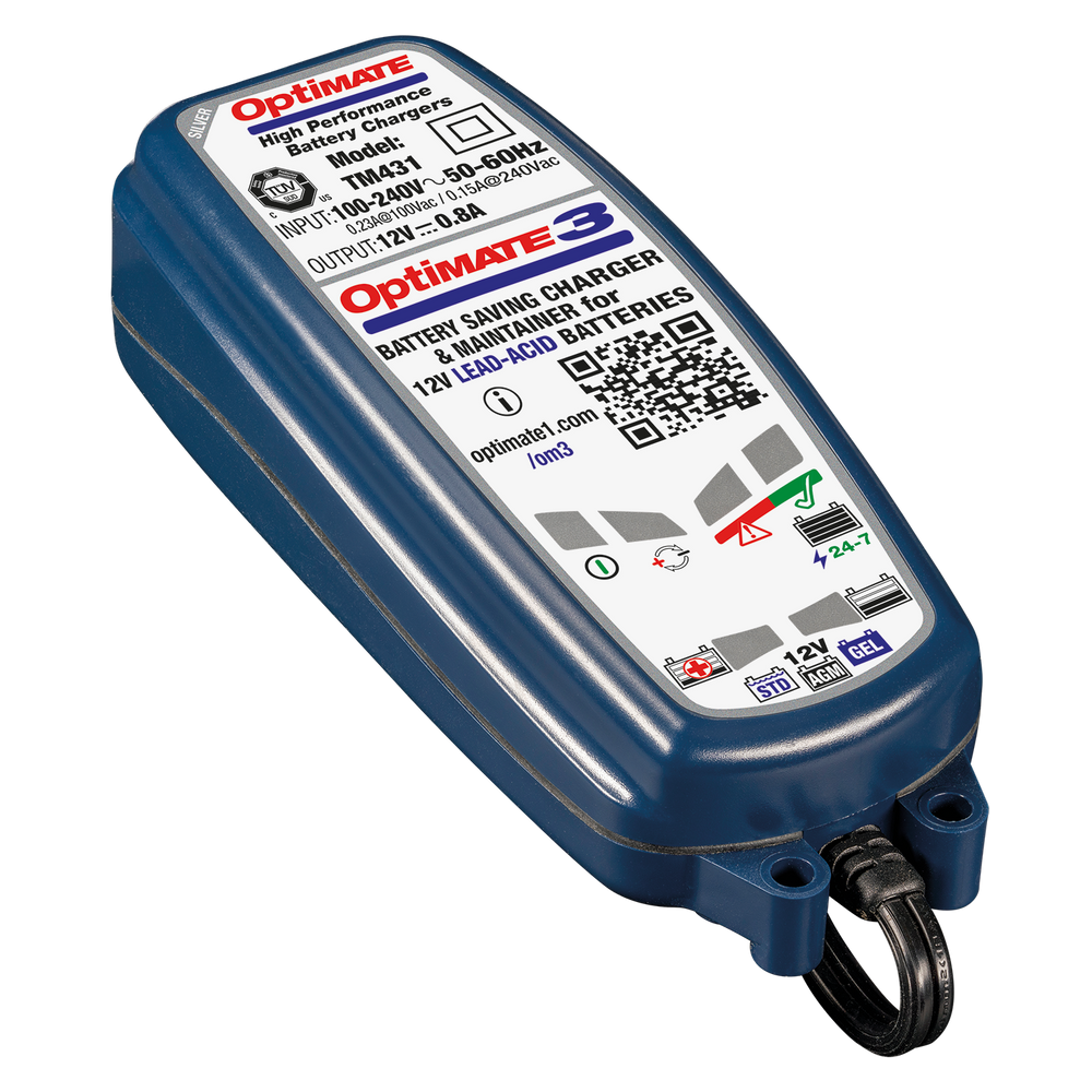 TecMate Optimate 3 Battery Charger