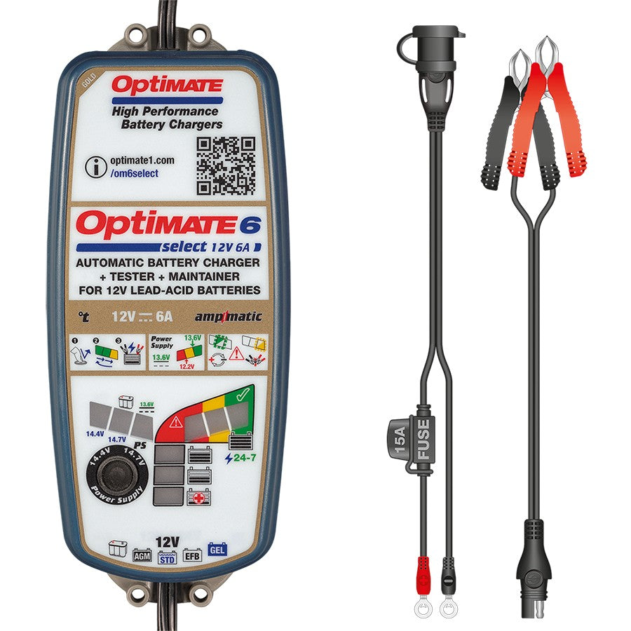 TecMate Optimate 6 Select Battery Charger