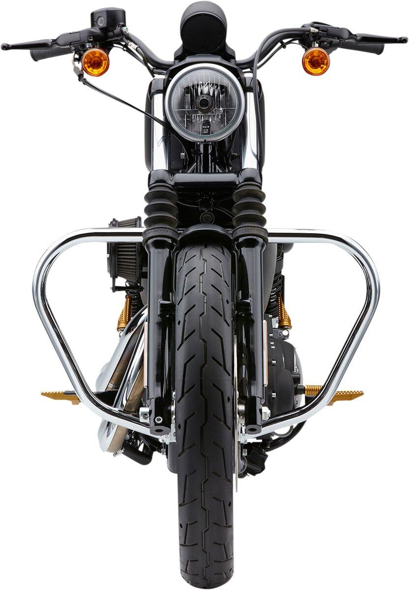 Cobra V-Bend Freeway Bar For Harley Davidson XL1200C 2004-2020 - Chrome