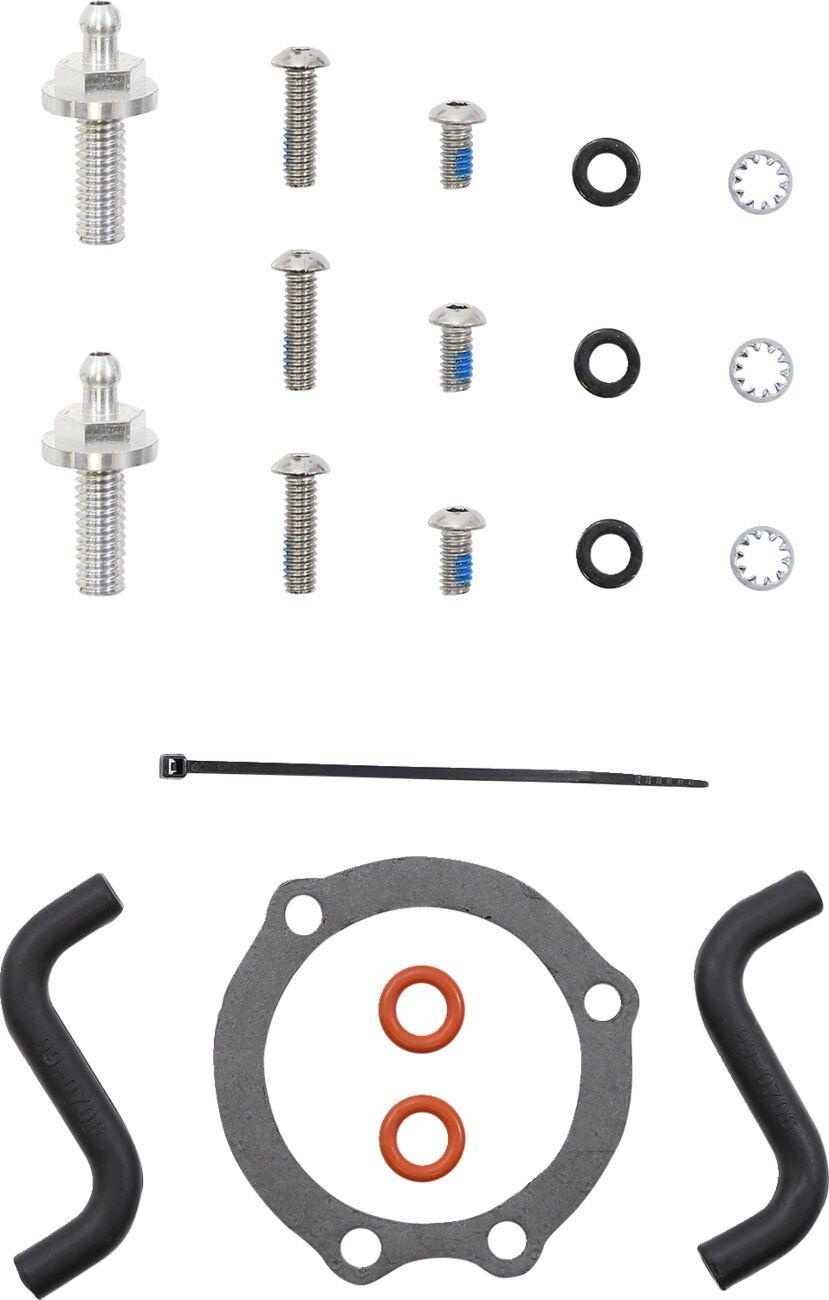 Cobra Air Cleaner Kit For Harley Davidson FLD 1690 2012-2013 Spoke - Black