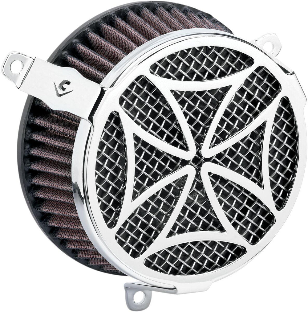 Cobra Air Cleaner Kit For Harley Davidson XL1200C 2004-2020 Cross - Chrome