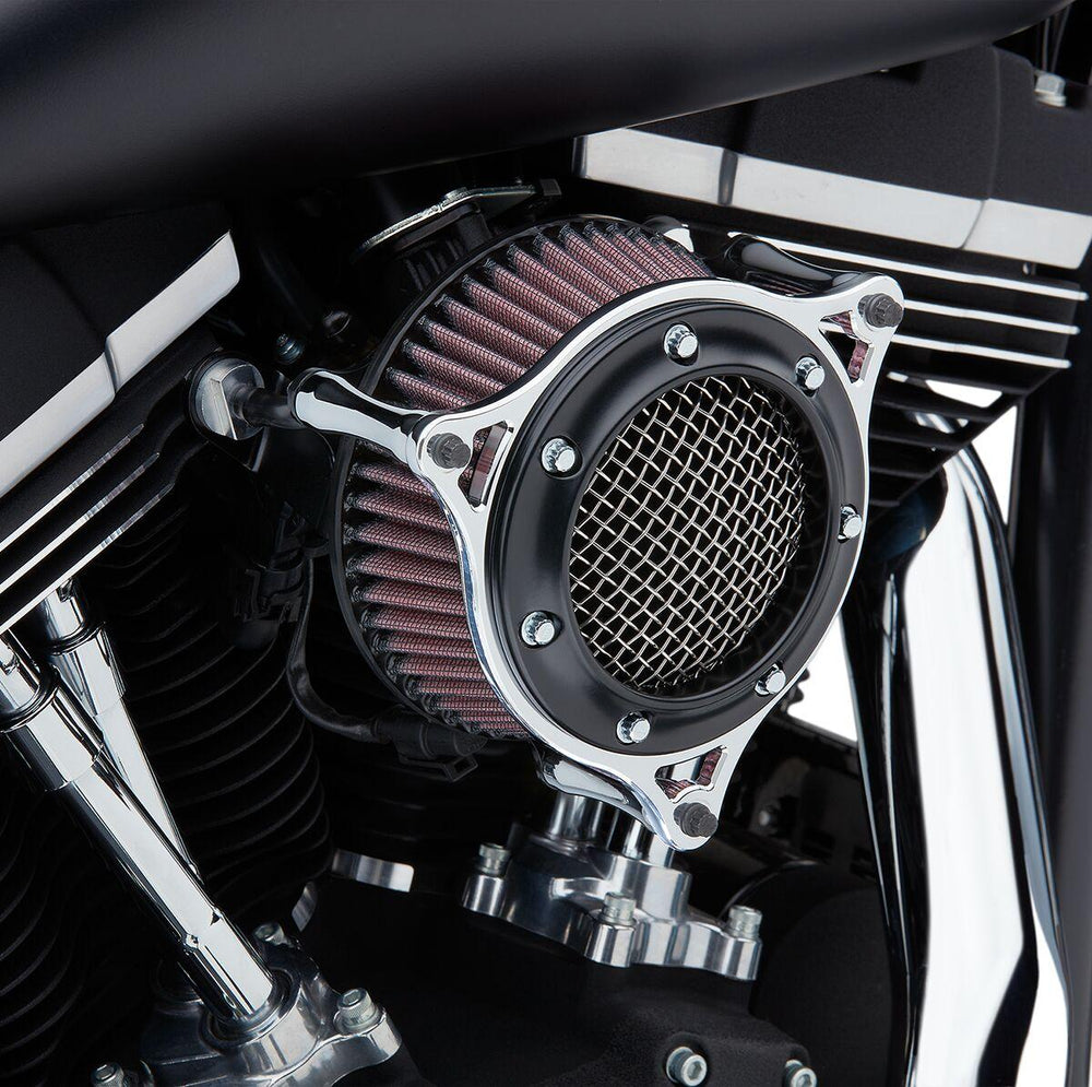 Cobra RPT Air Intake Kit For Harley Davidson FLD 1690 2012-2013 - Black/Chrome