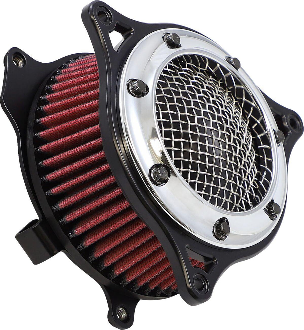 Cobra RPT Air Intake Kit For Harley Davidson XL1200C 2004-2020 - Black/Chrome