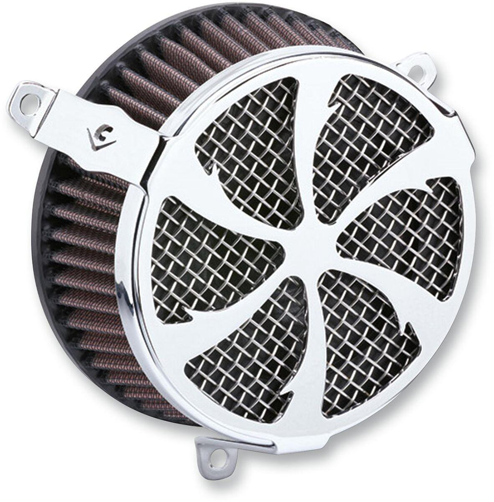 Cobra Air Cleaner Kit For Harley Davidson FLH 1868 ABS 2021 Swept - Chrome