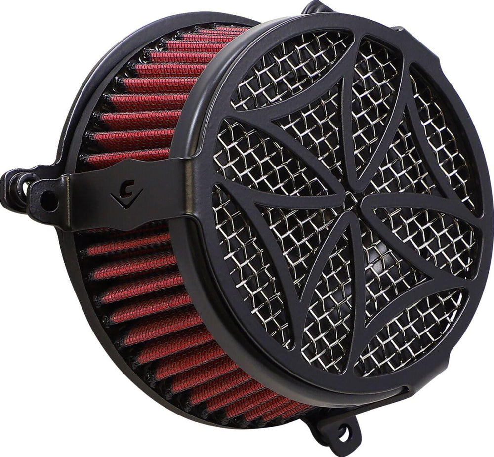 Cobra Air Cleaner Kit For Harley Davidson FLH 1868 ABS 2021 Cross - Black