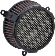 Cobra Air Cleaner Kit For Harley Davidson FLDE 1750 ABS 2018-2020 Plain - Black