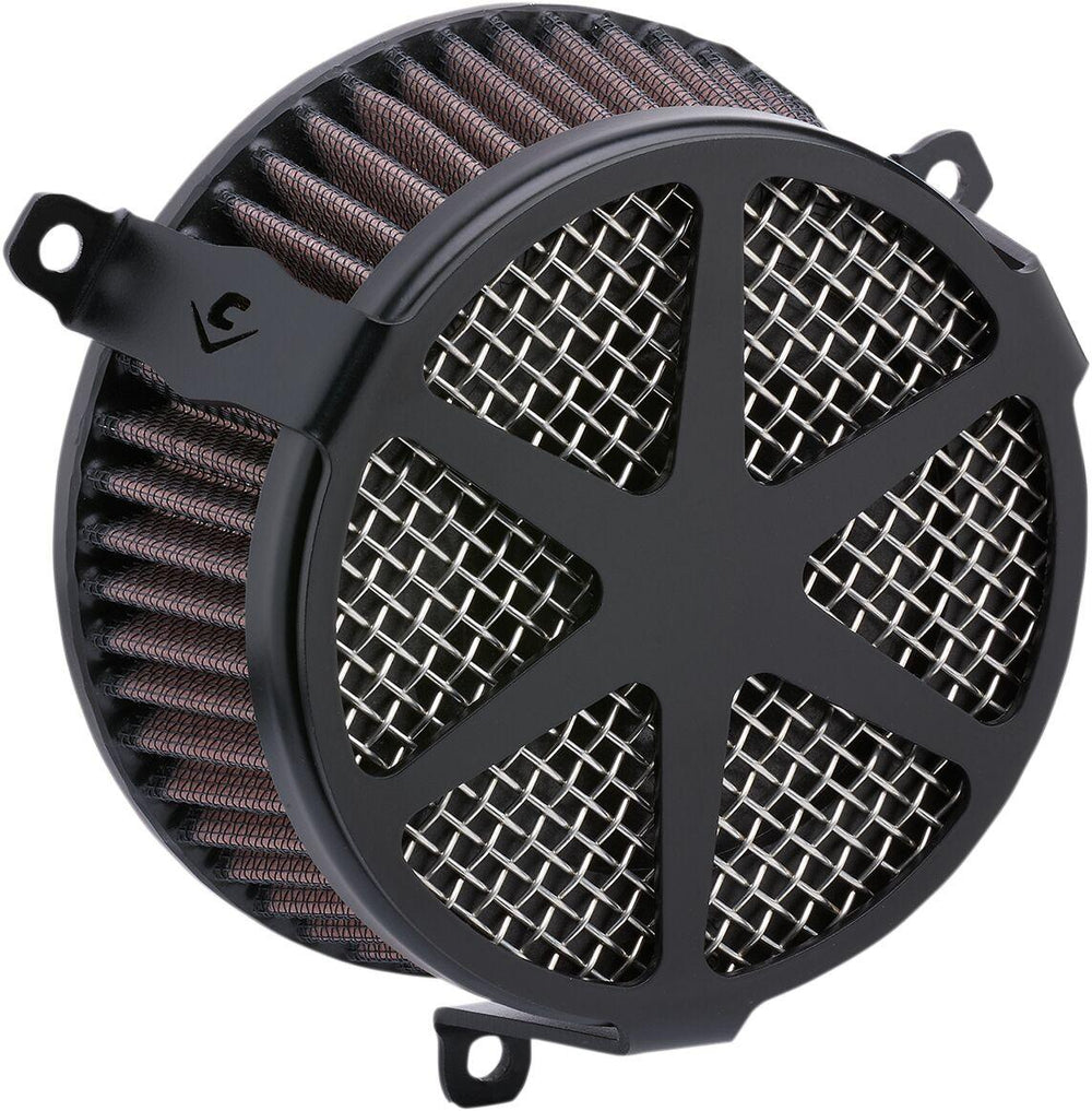 Cobra Air Cleaner Kit For Harley Davidson FLDE 1750 ABS 2018-2020 Spoke - Black