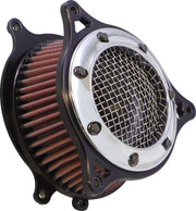 Cobra RPT Air Intake Kit For Harley Davidson FLDE 1750 ABS 2018-2020 - Black Frame/Chrome Ring