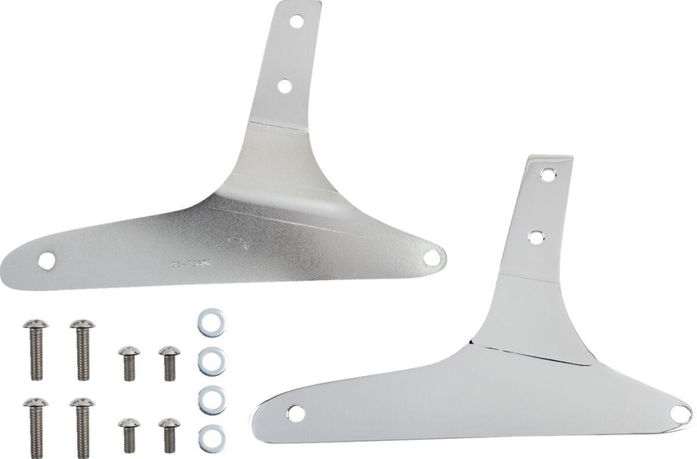 Cobra Square Sissy Bar For Harley Davidson FLSTF 1450 2000-2006 - Chrome