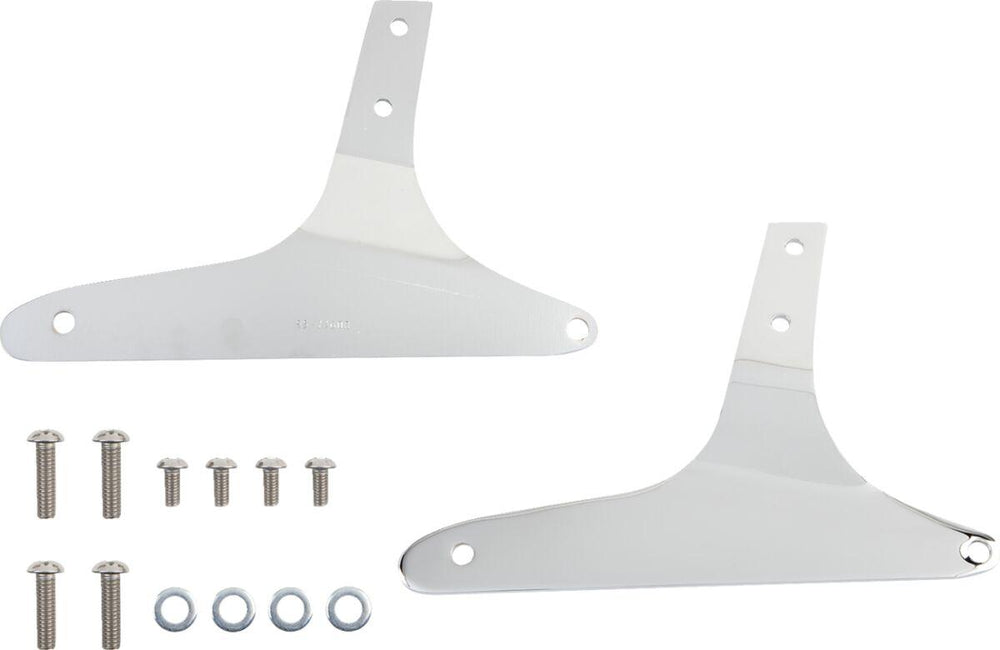 Cobra Square Sissy Bar For Harley Davidson FLSTF 1450 2000-2006 - Chrome