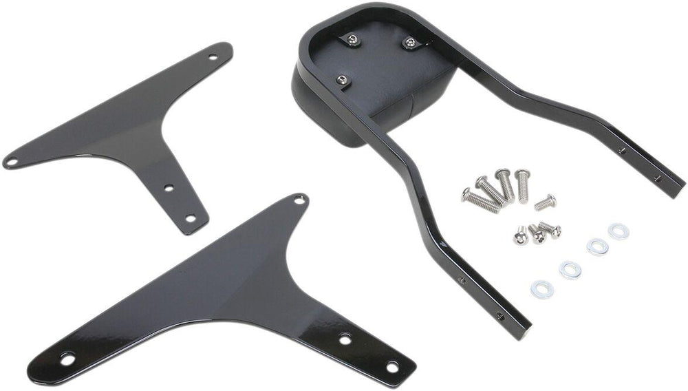 Cobra Square Sissy Bar For Harley Davidson FLSTF 1584 2007-2011 - Black