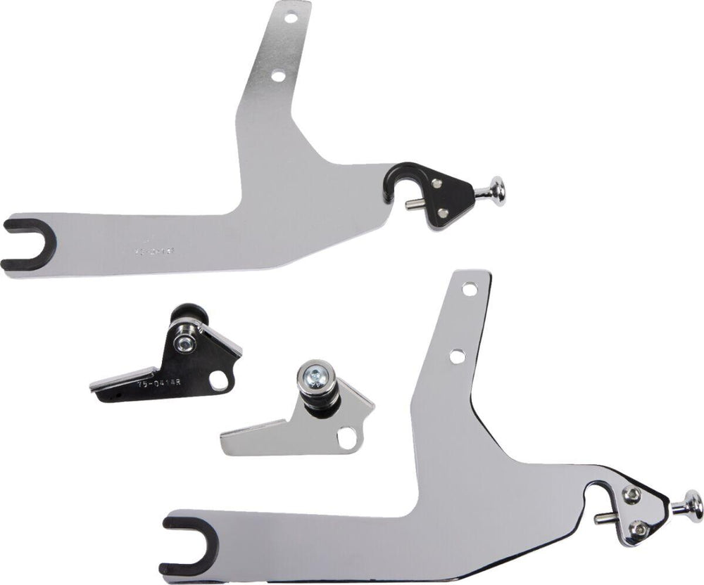 Cobra Detachable Backrest Kit For Harley Davidson FXSTSI 1450 EFI 2000-2003 - Chrome