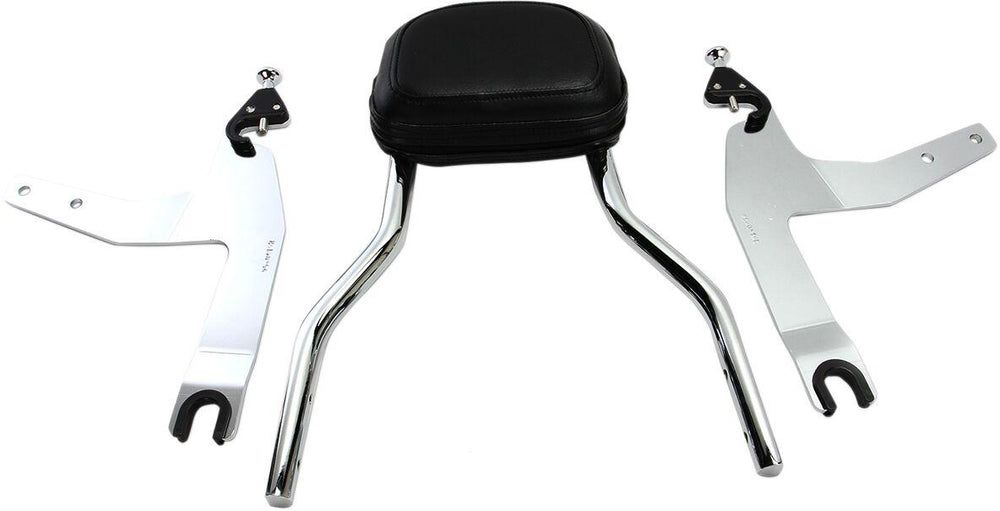 Cobra Detachable Backrest Kit For Harley Davidson FXSTB 1584 2007-2009 - Chrome