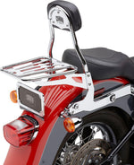 Cobra Detachable Backrest Kit For Harley Davidson FXSTB 1584 2007-2009 - Chrome