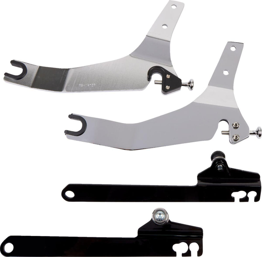 Cobra Detachable Backrest Kit For Harley Davidson FXDSE 1800 2007 - Chrome