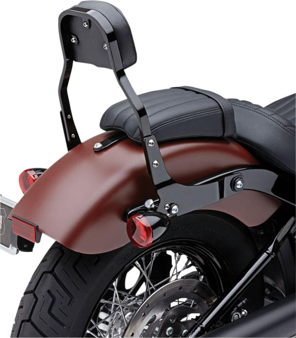 Cobra Detachable Backrest Kit For Harley Davidson XL1200C 2004-2020 - Black