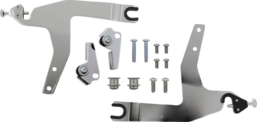 Cobra Detachable Backrest Kit For Harley Davidson FXSTSI 1450 EFI 2006 - Chrome