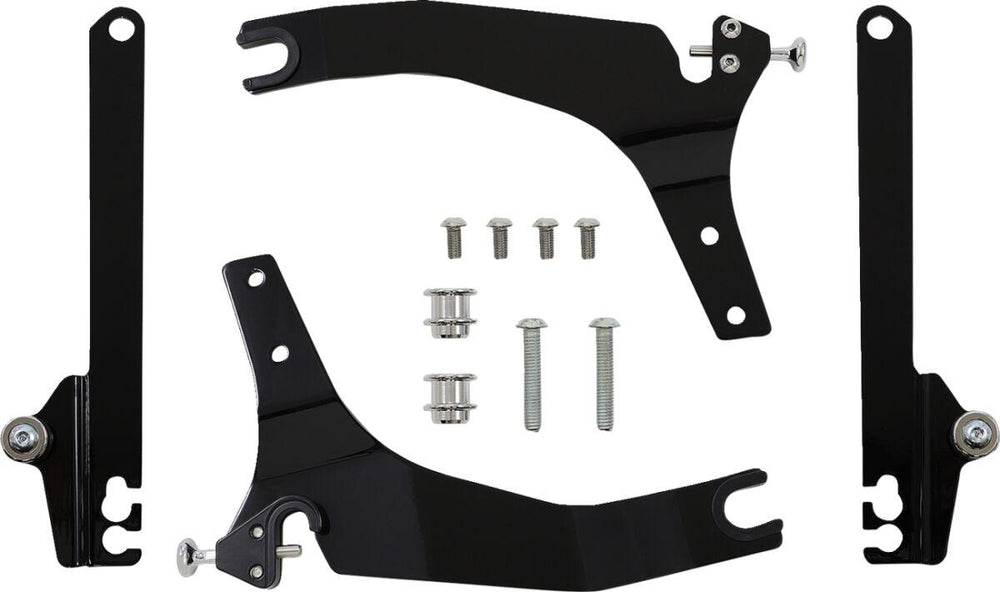 Cobra Detachable Backrest Kit For Harley Davidson FXDL 1690 2014-2017 - Black 356mm