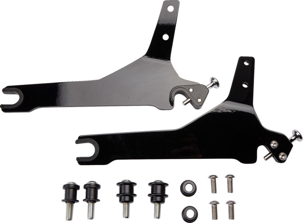 Cobra Detachable Backrest Kit For Harley Davidson FLFBS 1868 2018-2024 - Black 356mm