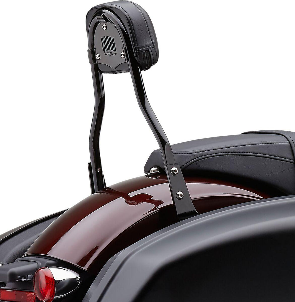 Cobra Detachable Backrest Kit For Harley Davidson FLSB 1750 2018-2024 - Black 356mm