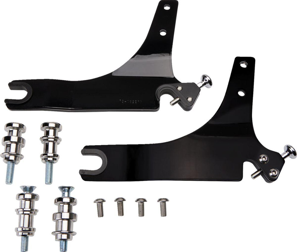 Cobra Detachable Backrest Kit For Harley Davidson FXLRST 1923 2022-2024 - Black 279mm