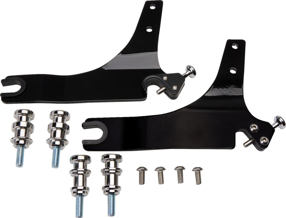 Cobra Detachable Backrest Kit For Harley Davidson FXLRST 1923 2022-2024 - Black 356mm