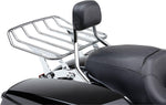 Cobra Short Detachable Backrest For Harley Davidson FLTRXSE2 1800 2013 - Chrome