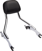 Cobra Short Detachable Backrest For Harley Davidson FLTRXSE2 1800 2013 - Chrome