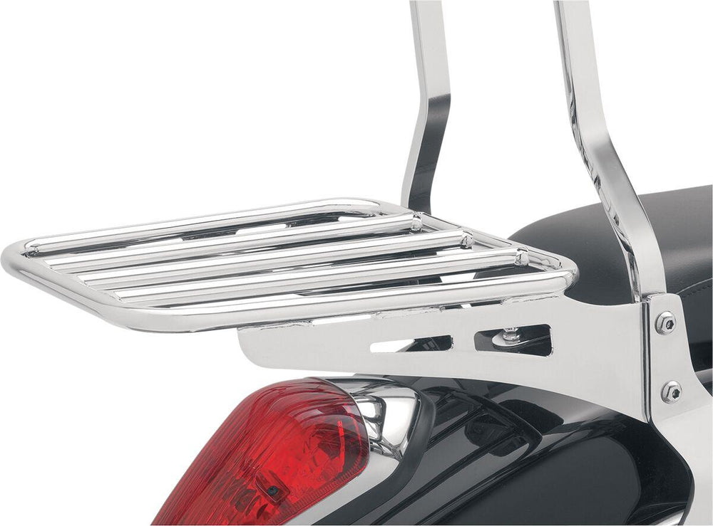 Cobra Luggage Rack For  Detachable Backrest For Harley Davidson FXSTSSE3 1800 2009 - Chrome