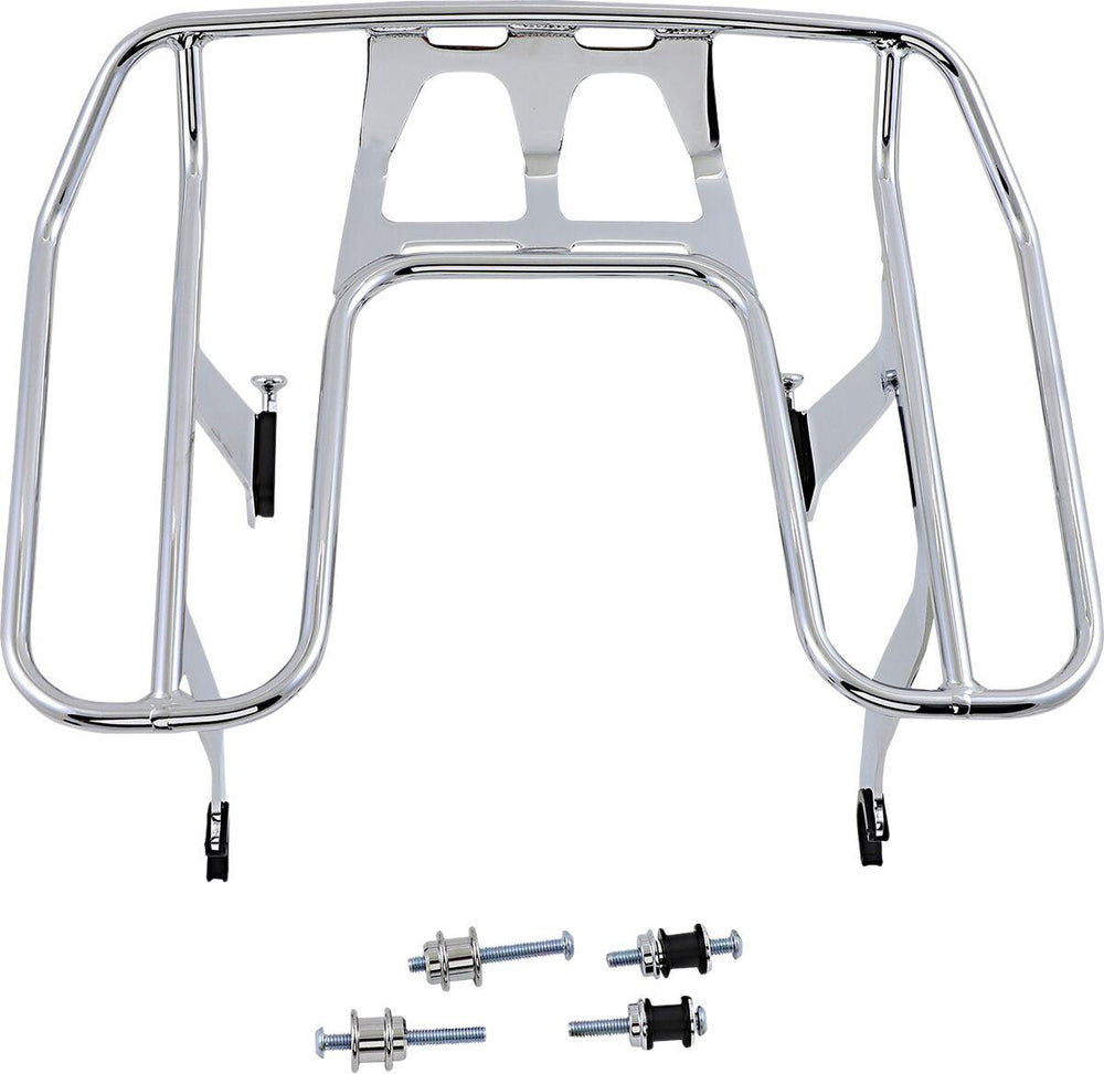 Cobra Big Ass Detachable Wrap Around Rack - Harley Davidson XL 883 R 2004-2015 - Chrome