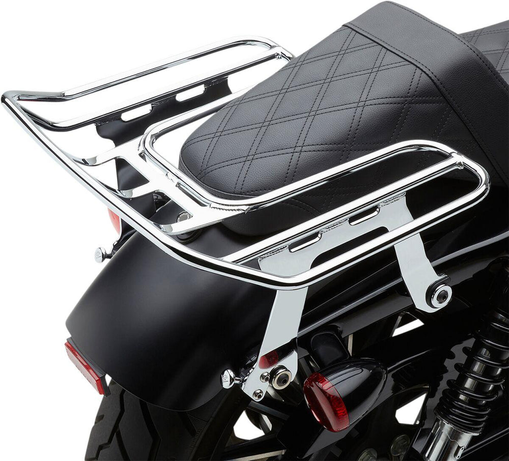 Cobra Big Ass Detachable Wrap Around Rack - Harley Davidson XL 883 R 2004-2015 - Chrome