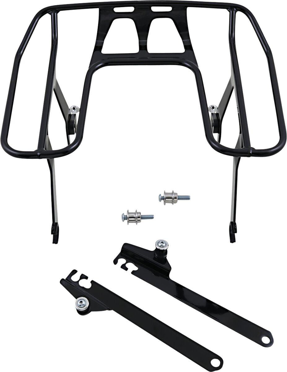 Cobra Big Ass Detachable Wrap Around Rack - Harley Davidson FXDL 1690 2014-2017 - Black