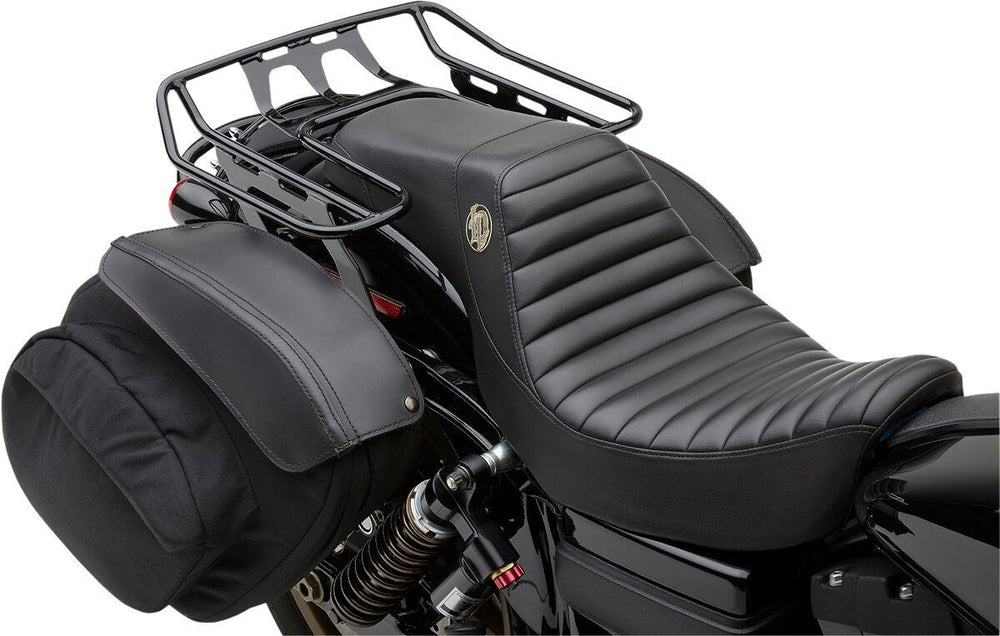 Cobra Big Ass Detachable Wrap Around Rack - Harley Davidson FXDL 1690 2014-2017 - Black