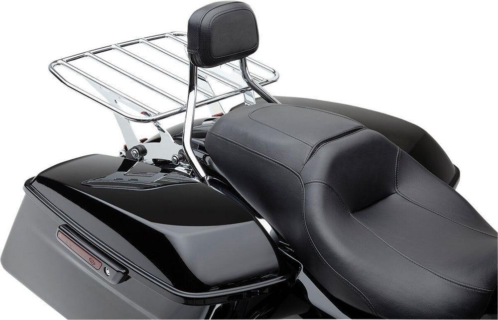 Cobra Big Ass Detachable Luggage Rack - Harley Davidson FLTRXS 1868 2018-2022 - Chrome