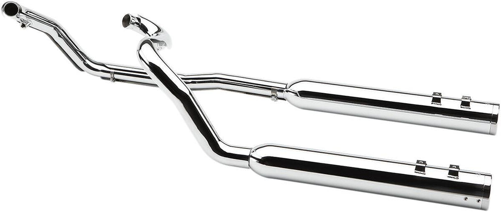 Cobra True Dual Header Pipes - Harley Davidson FLTR 1450 Road Glide US Model 2003 - Chrome