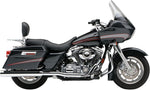 Cobra True Dual Header Pipes For Harley Davidson FLHR 1340 1995-1998 - Chrome