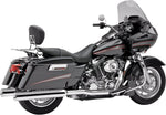 Cobra True Dual Header Pipes For Harley Davidson FLHR 1340 1995-1998 - Chrome