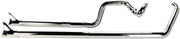 Cobra Bad Hombre Dual Exhaust System For Harley Davidson FXSTC1584 2007-2009 - Chrome
