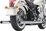 Cobra Bad Hombre Dual Exhaust System - Harley Davidson FXSTSI 1450 EFI 2004-2006 - Chrome