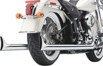 Cobra Bad Hombre Dual Exhaust System For Harley Davidson FXSTSI 1450 EFI 2004-2006 - Chrome