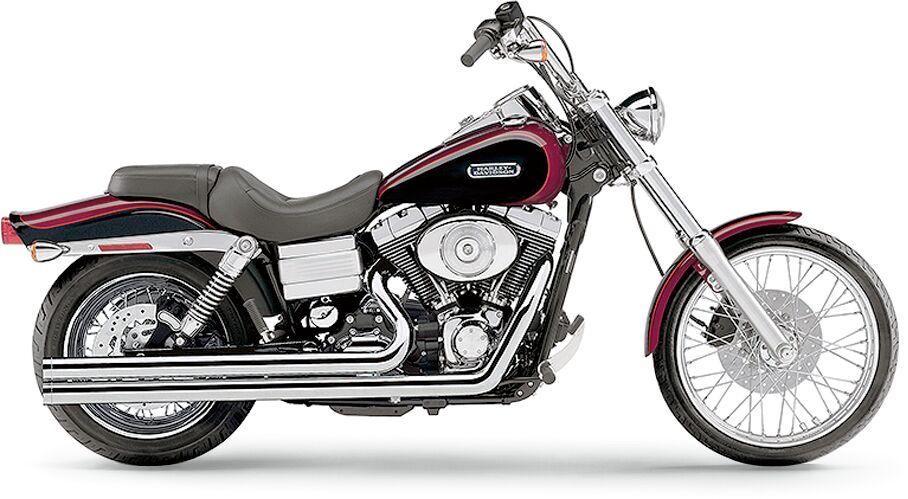 Cobra Speedster Long Exhaust System For Harley Davidson FXDWG 1584 2007-2011 - Chrome