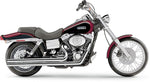 Cobra Speedster Long Exhaust System For Harley Davidson FXDWG 1584 2007-2011 - Chrome